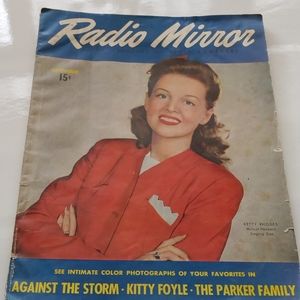 Radio Mirror Magazine December 1942 Antique Vintage Radio Romance Little Library